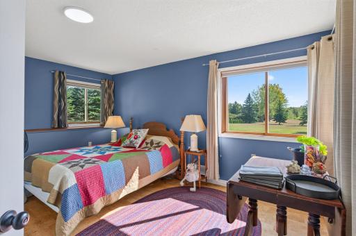 3rd bedroom is light and bring with the windows