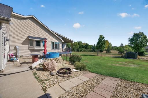 Rear yard views