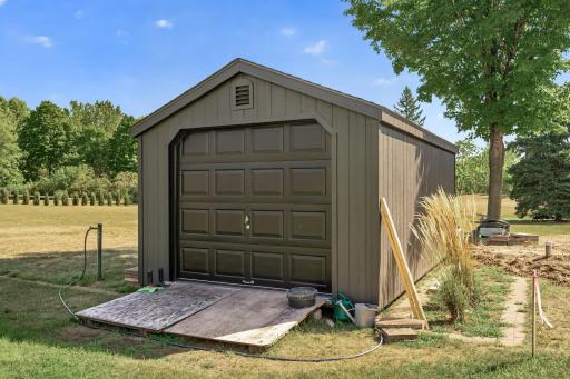 Shed also offers extra storage