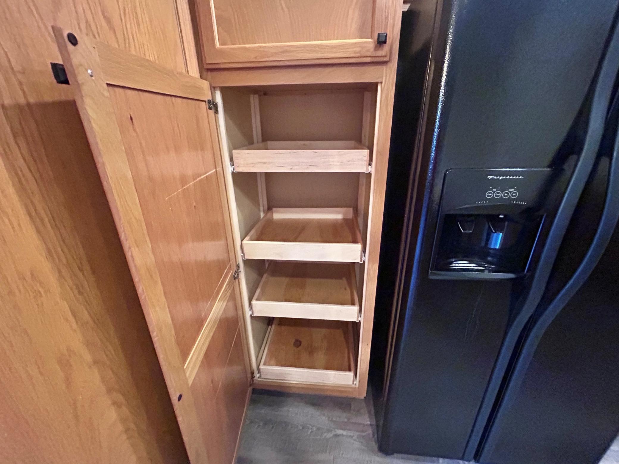 Pull out pantry doors