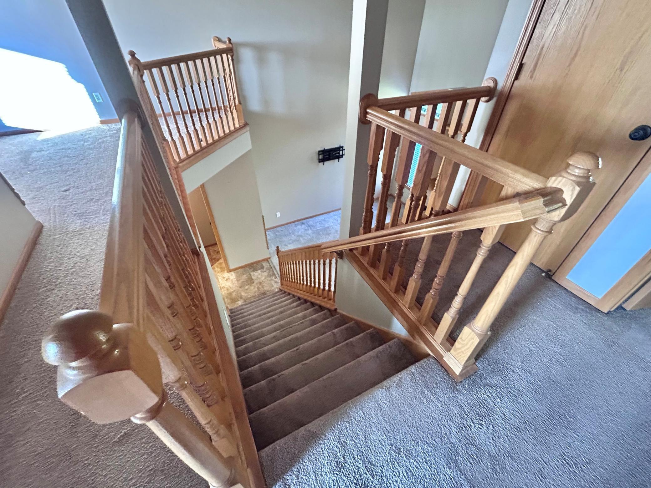 View from the landing