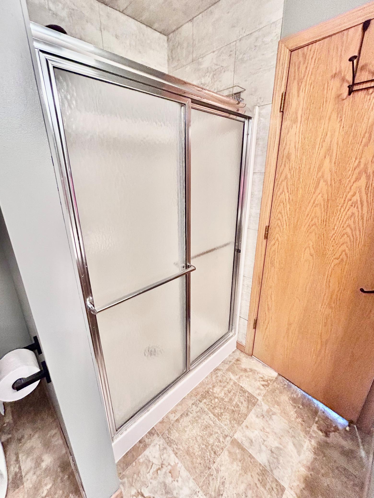 Walk in shower