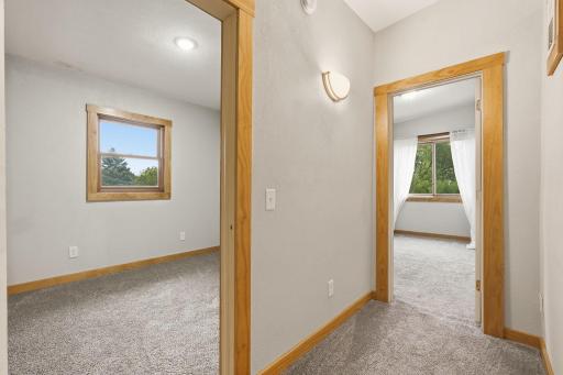 Hall to bedroom