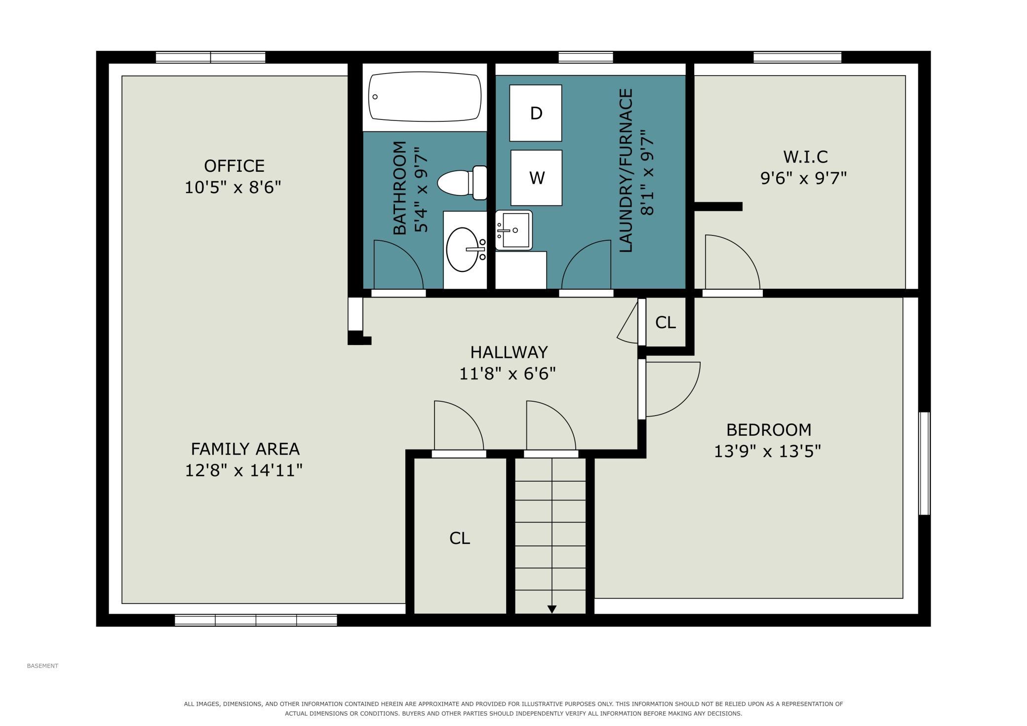 Lower Level Floor Plan