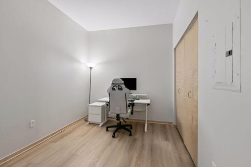 Spacious 2nd bedroom also makes a perfect den or office