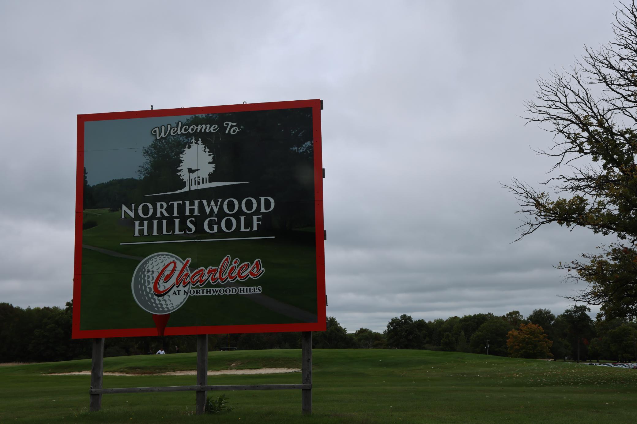 Close to the Northwoods golf course