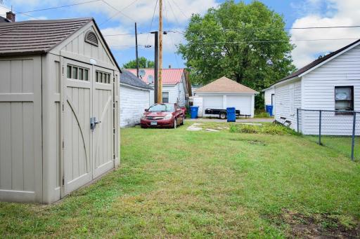 Back Yard & Parking