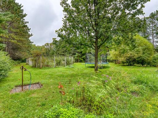 Large Garden and 3 outdoor spigots to water.
