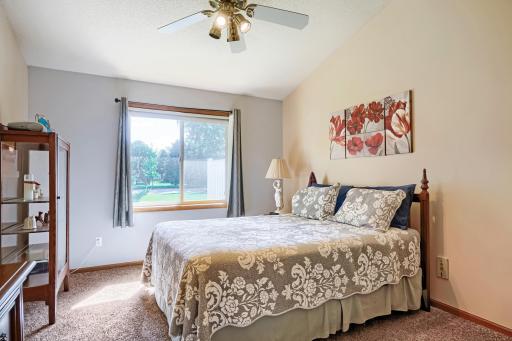 Primary suite large enough for a King sized bed