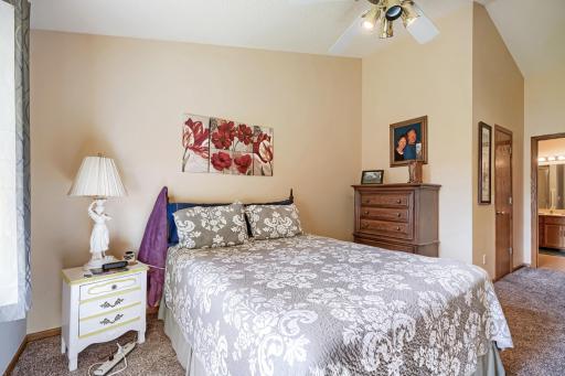 Primary suite features a large walk-in closet