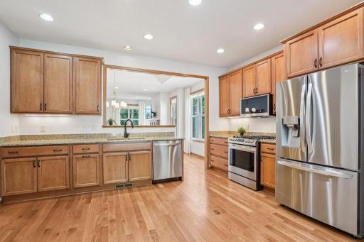 Beautiful cabinetry and Stainless steel appliances. .jpeg