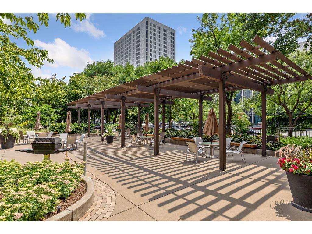 Grill and Patio Area