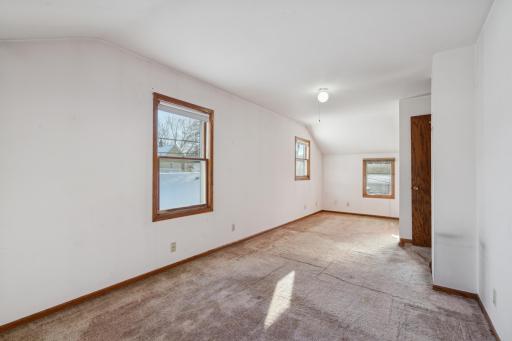 Sitting room and large closet in the primary closet.