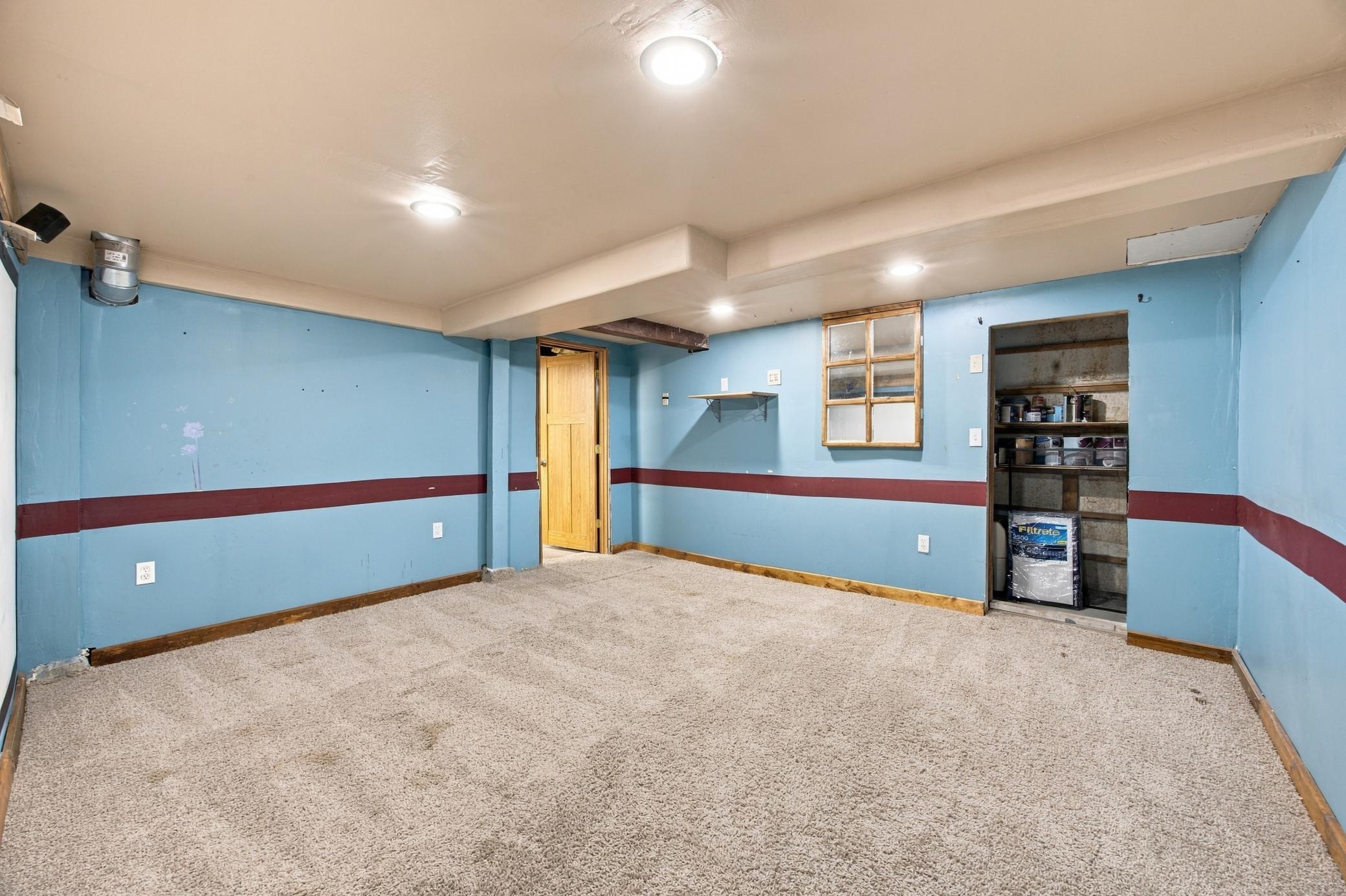 Basement Theater Room