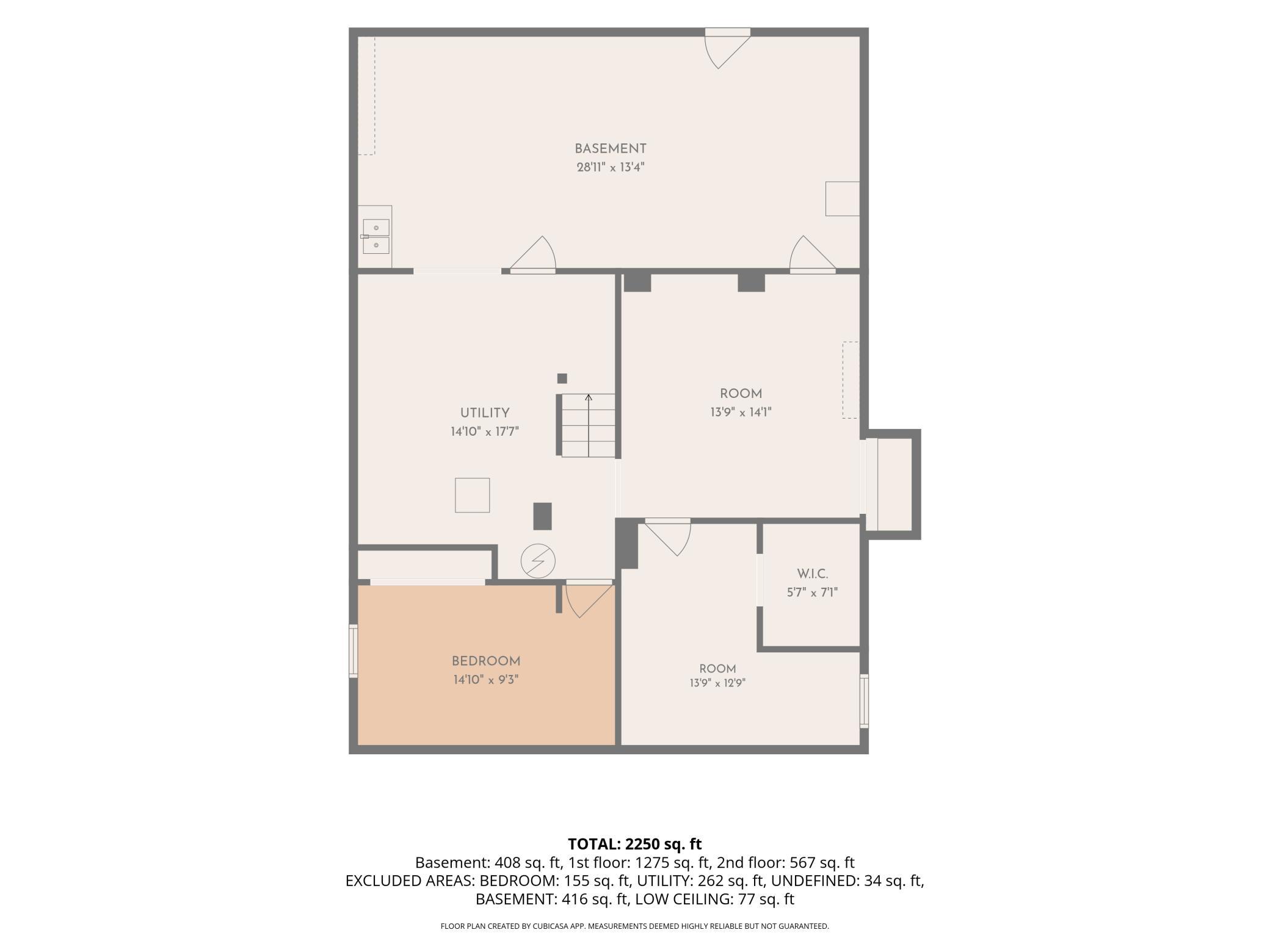 Basement 2D Layout