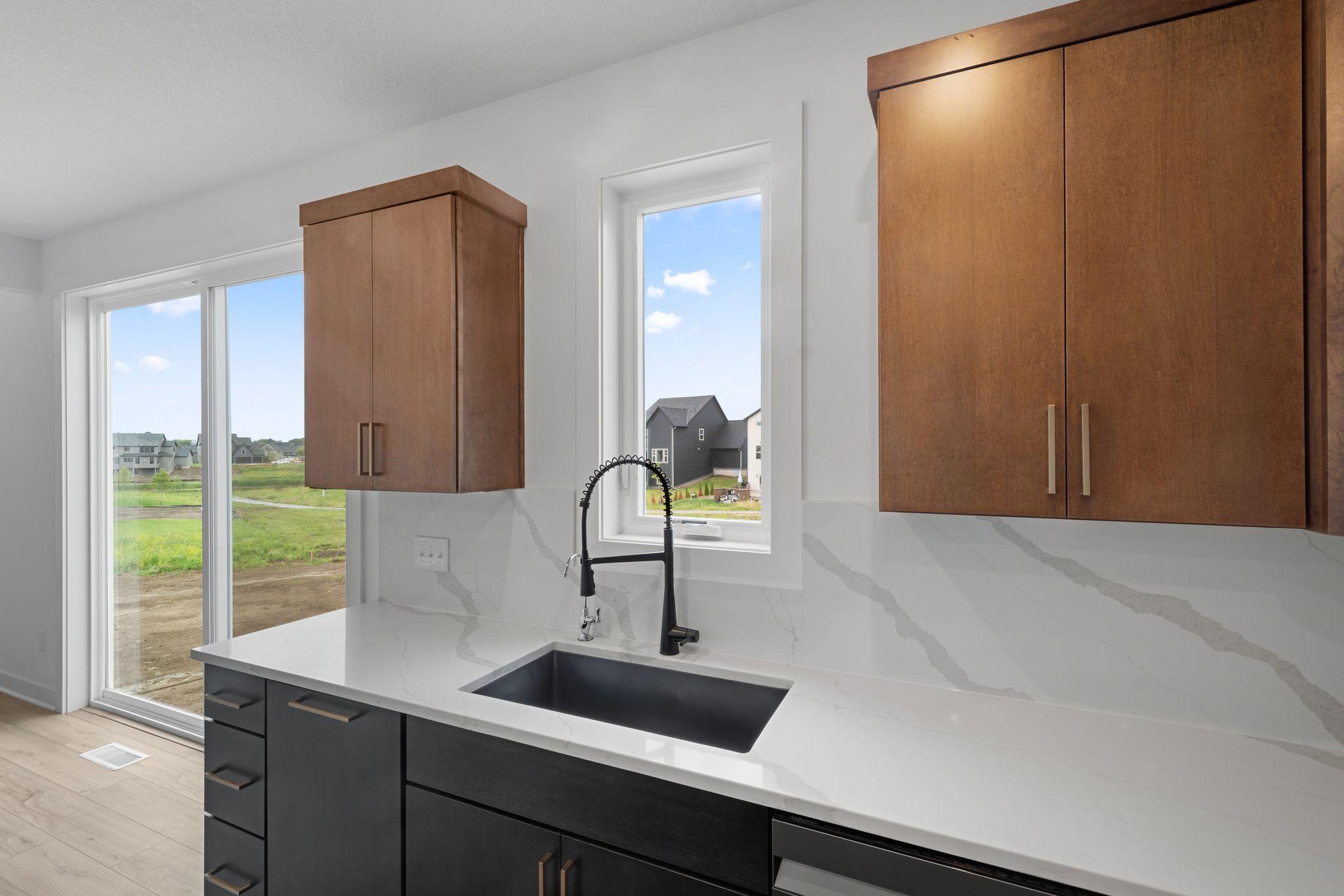 Gourmet kitchen