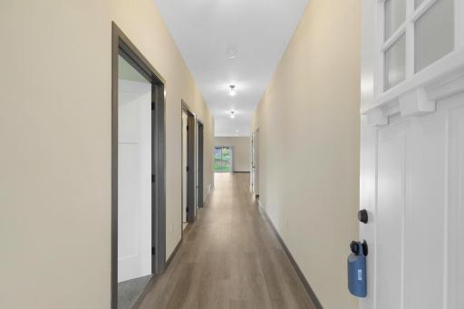 Hallway from the front entrance.