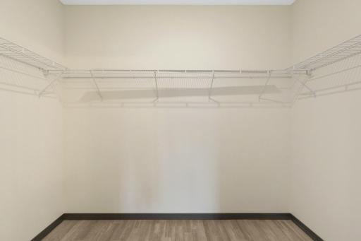 Primary bedroom closet.