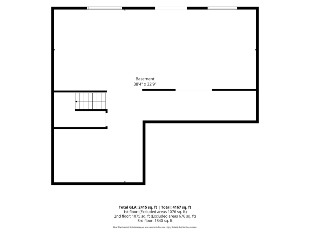 Lower Level Floor Plan