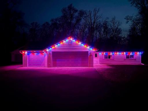 Color changing exterior lights!