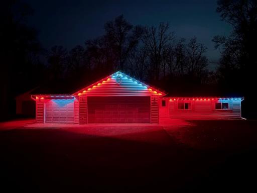 Color changing exterior lights!