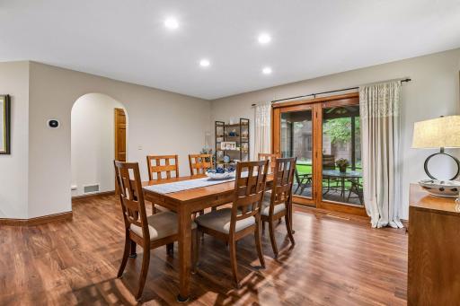 Another view with access to the screened porch