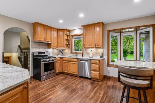 Bay window offers wonderful views