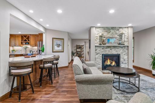 Open to kitchen - perfect for entertaining