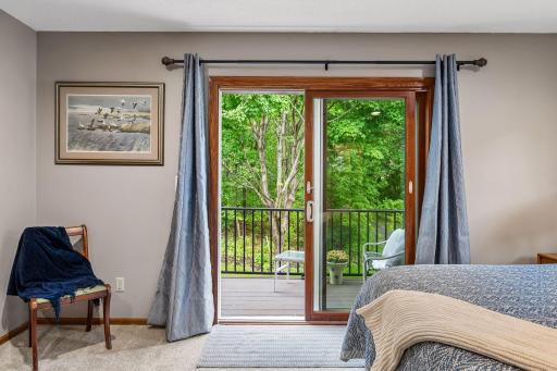 Access your balcony with composite decking