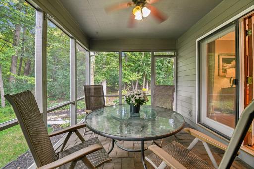 Spend your seasonal days in this lovely porch