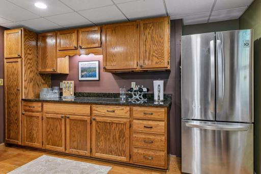 Enjoy a kitchenette for all your snacking needs
