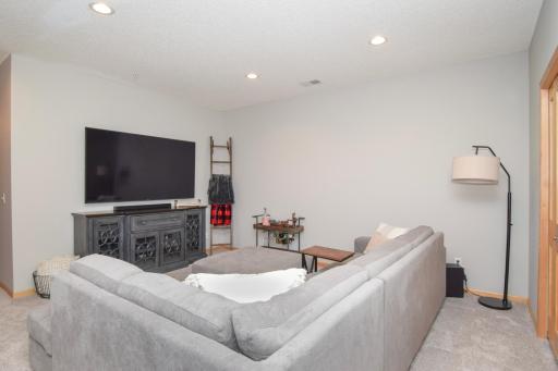Cozy TV area - perfect for games or movies!