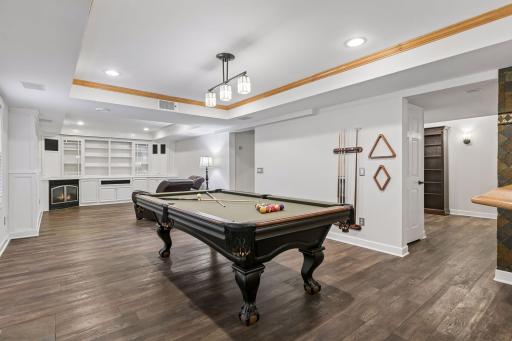 This lower level is the greatest place for entertaining and family fun
