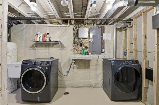 New washer and dryer