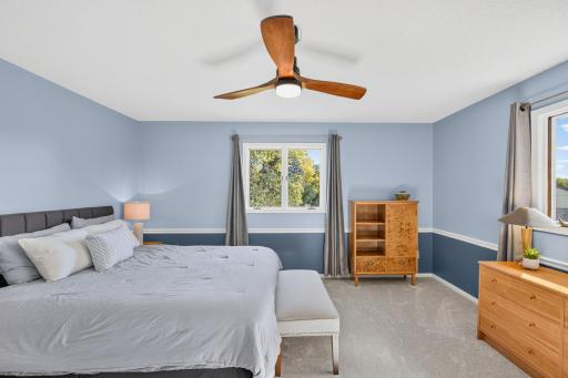 Primary bedroom on the main allows for main level living (laundry is on main level too!)