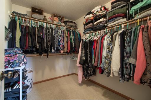 Owner's suite walk-in closet