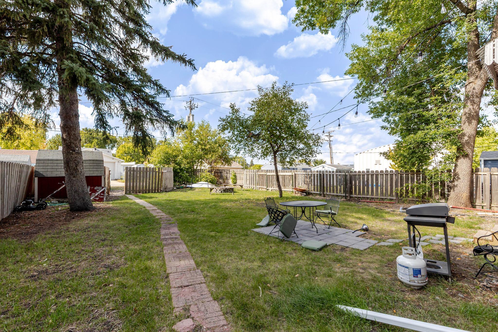 View backyard to Alley