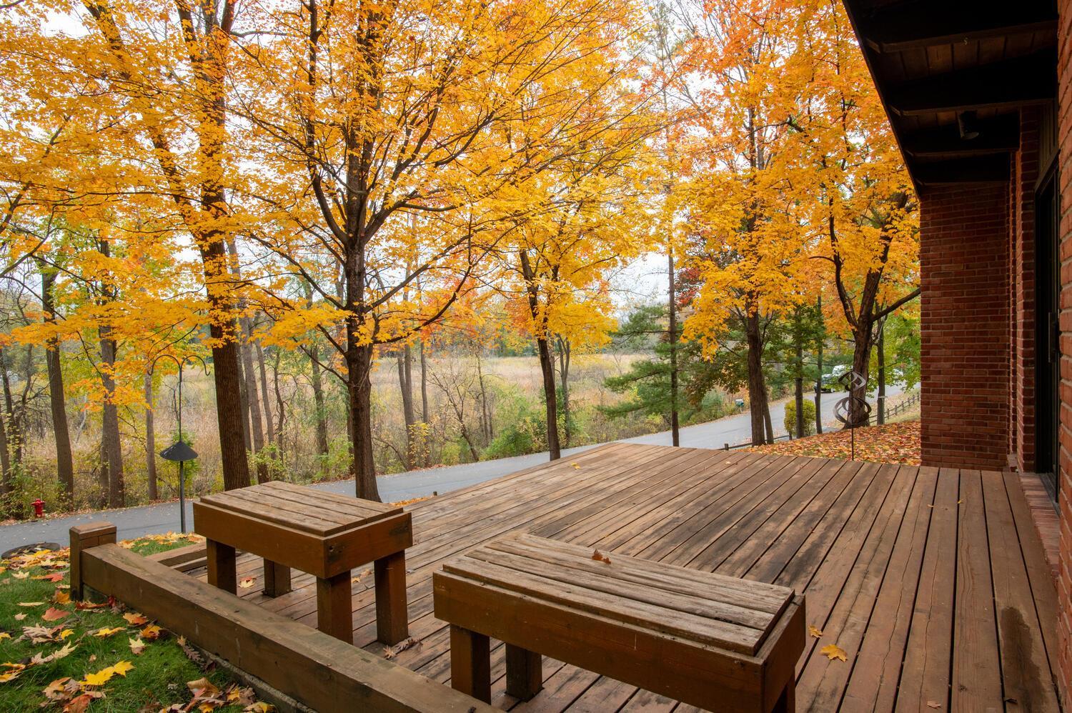 Great views from front deck