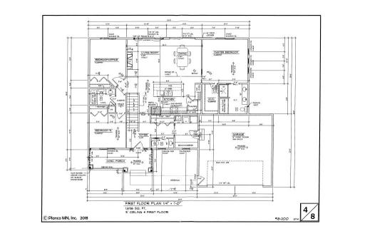 Main level has 1696 sq. ft of living space with amazing views out back over acres of peacefulness
