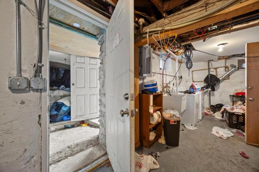 Unit 1 & 2: Laundry in Basement