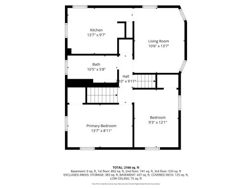 Floor Plan - Unit 2, Second Floor