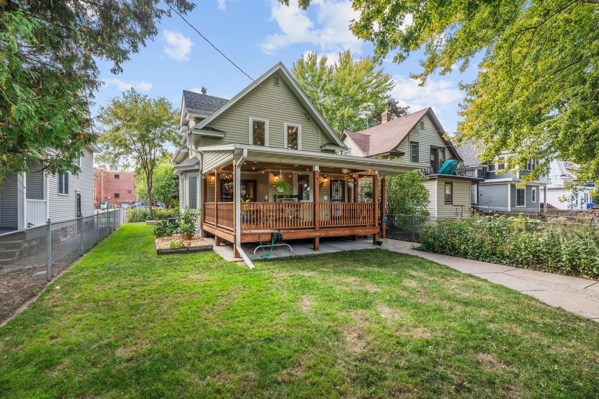 Great Backyard and Wrap Around Deck