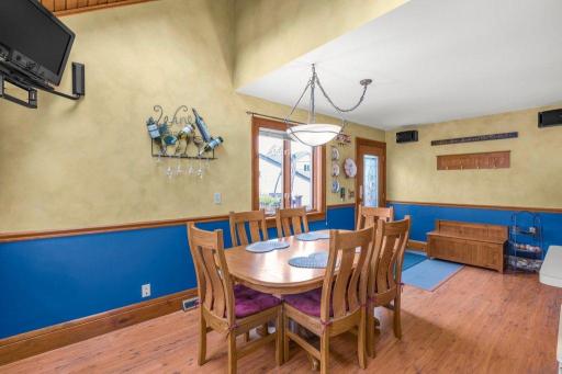 This space expands the rear entry space as well.