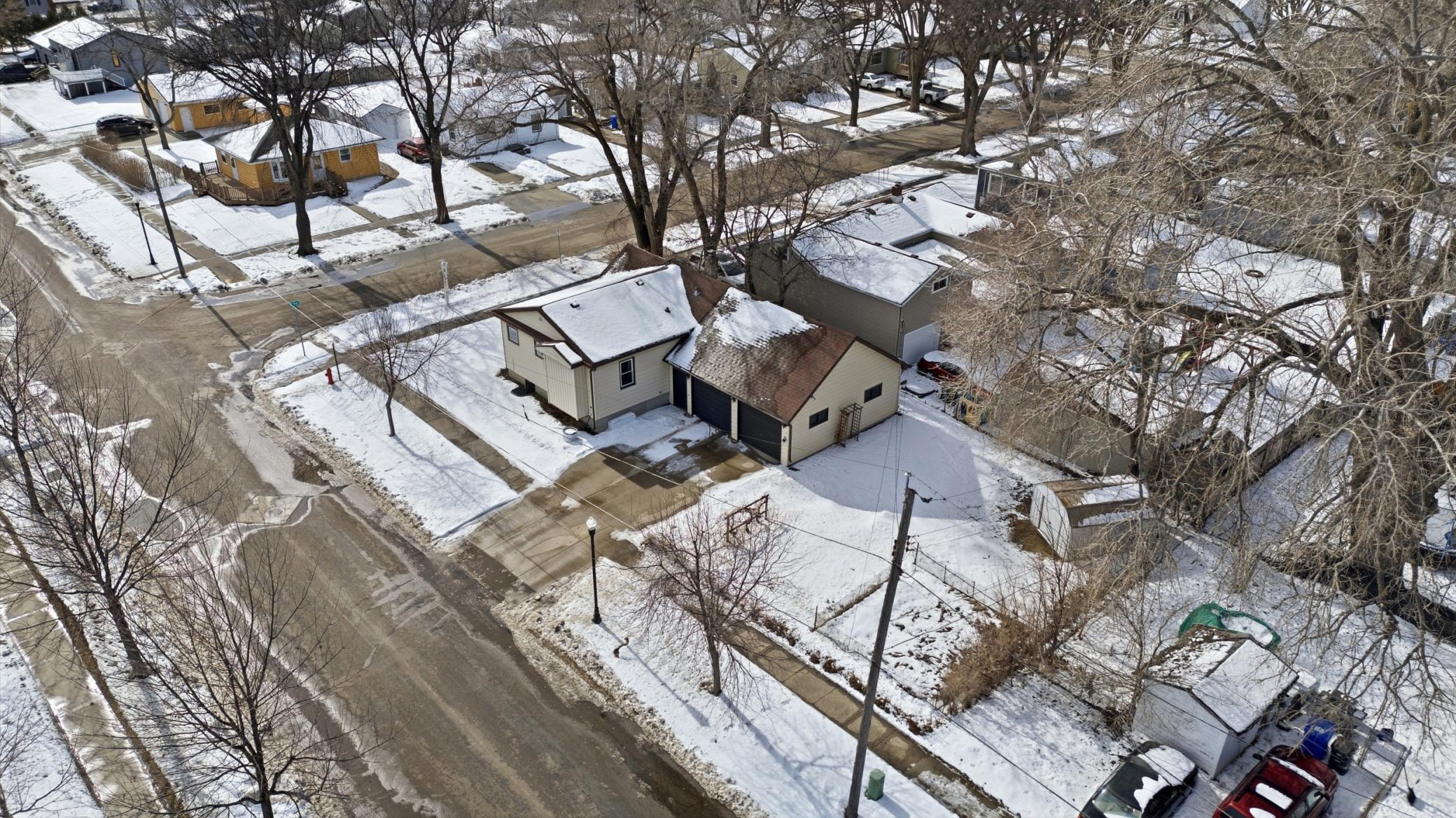 winter - aerial