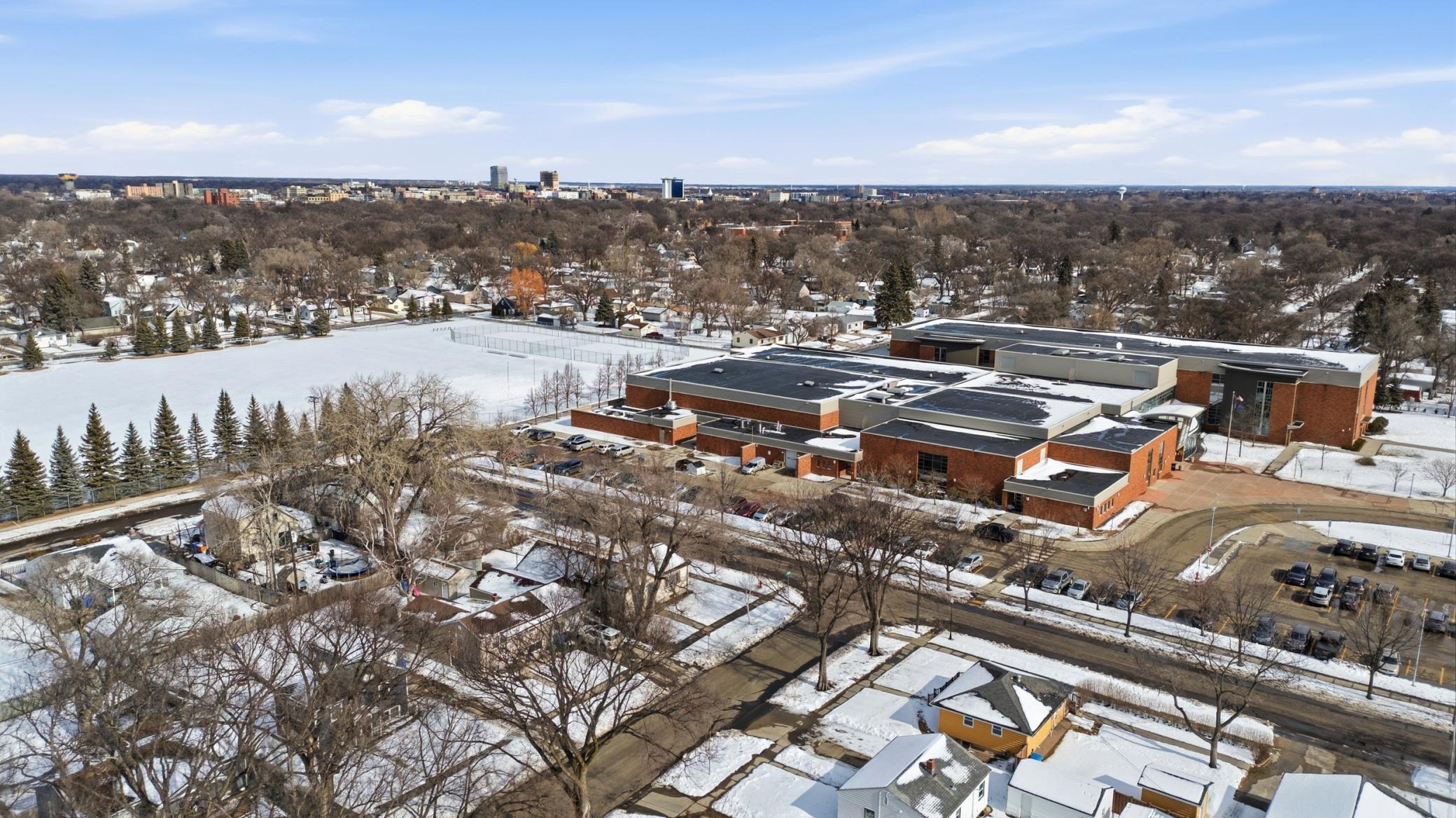 winter - aerial