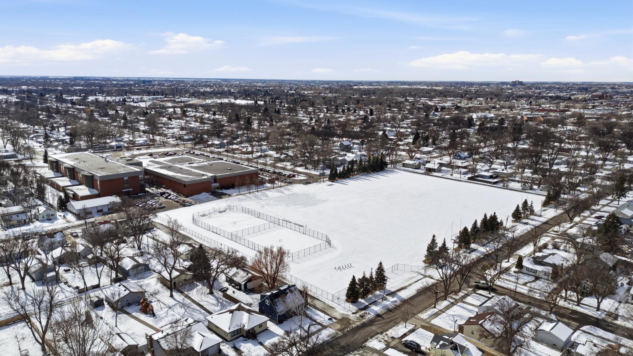 winter - aerial