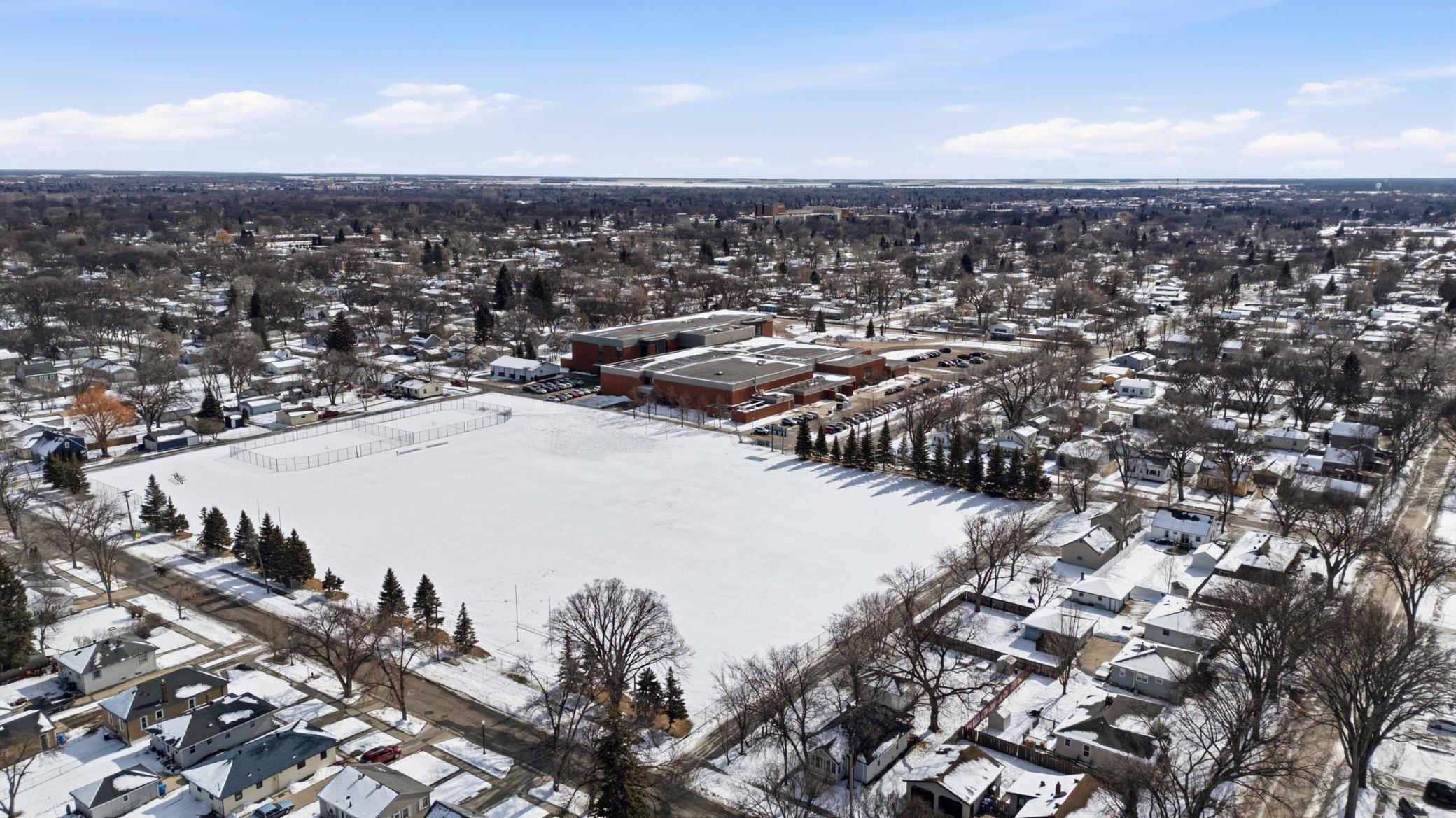 winter - aerial