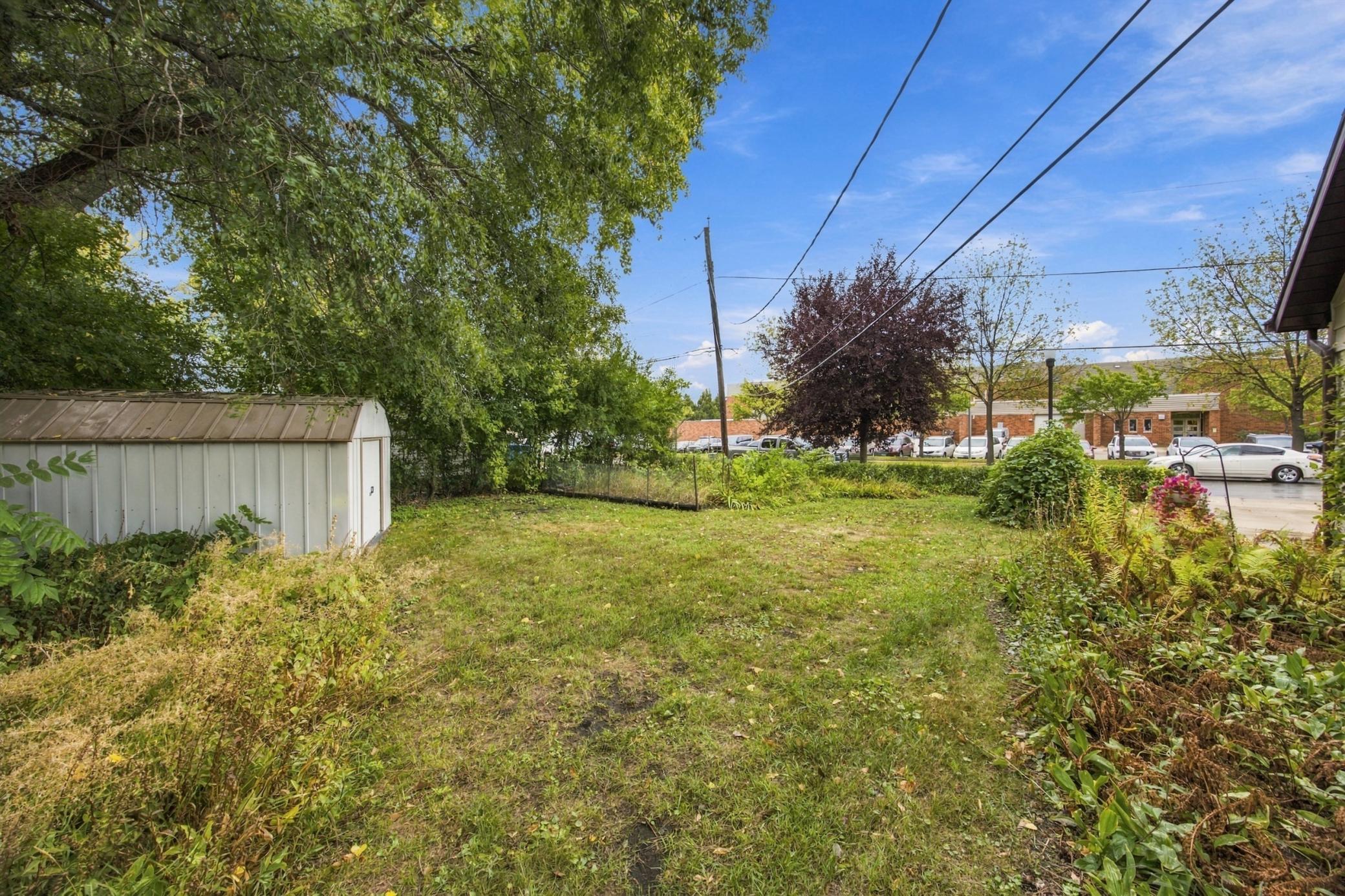 back yard