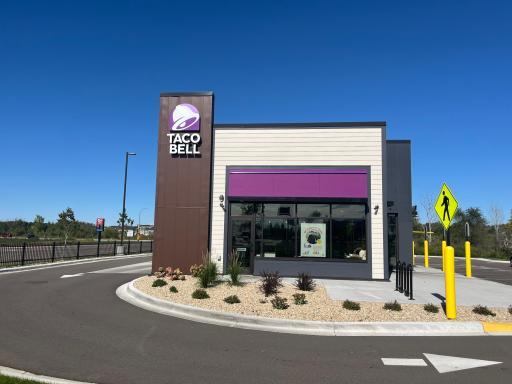 Make a run to the border at the new Taco Bell, just minutes away.