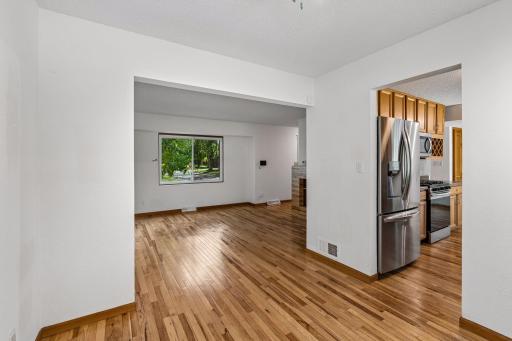 Connected living, dining, and kitchen spaces support everyday convenience.